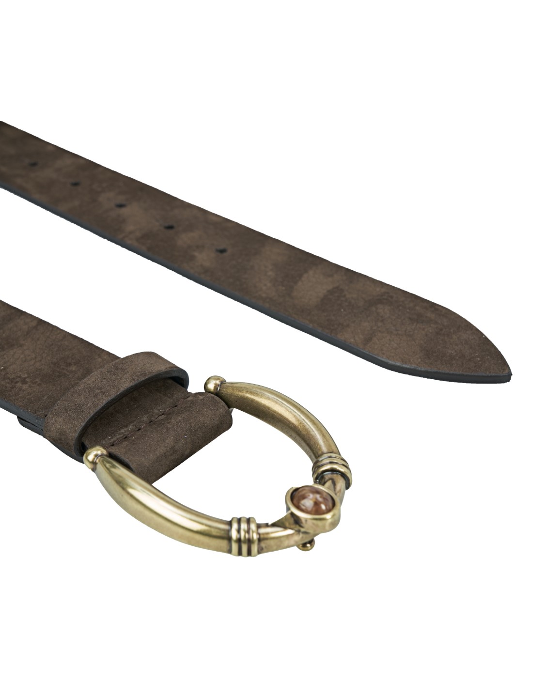 shop ORCIANI  Cintura: Orciani cintura Bull Soft in cuoio.
Fibbia con pietra tono su tono.
Altezza: 3,5 cm.
Fibbia: peltro con pietra tono su tono.
Composizione: 100% Pelle.
Fabbricato in Italia.. D10315 NAB-T.MORO number 8048518